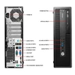 HP AMD 4. GEN A4 PRO-7300B 4,0Ghz - 4GB DDR3 RAM PC (Játékokra is, HP EliteDesk 705 G1)