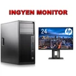 HP Workstation Z230 Tower Xeon E3-1246 / 16GB DDR3 / 256GB SATA3 SSD + INGYEN MONITOR