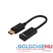 DeLock Cable Stereo jack 3.5mm 4 pin male angled > 3x RCA male 1,5m