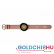 Samsung Galaxy Watch Active 2 40mm Stainless Steel Leather Strap Gold