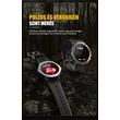 Goldchip C21 víz - por -  ütésálló bluetooth sport okosóra (fekete)