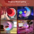ECOLOR WIFI SMART szabályozható asztali lámpa - éjszakai fény beépített akkumulátorral