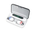 Goldchip F9-5 TWS vezeték nélküli Bluetooth fülhallgató - fehér /Sérült csomagolás/