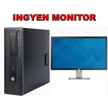HP EliteDesk 705 G3 SFF AMD A6-9500 / 8GB DDR4 / 500GB SATA3 HDD + INGYEN MONITOR
