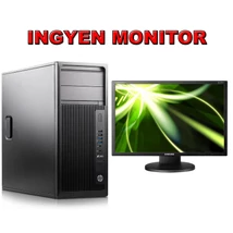HP Workstation Z230 Tower Xeon E3-1225 / 8GB DDR3 / 500GB SATA3 HDD + INGYEN MONITOR