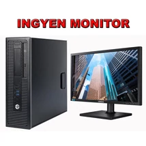 HP EliteDesk 705 G3 SFF AMD A6-9500 / 8GB DDR4 / 500GB SATA3 HDD + INGYEN MONITOR