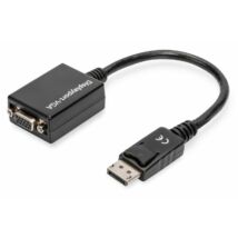 Assmann DisplayPort - VGA Adapter/Converter cable 0,15m Black