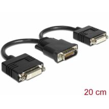 DeLock DMS-59 male > 2xDVI-I (Dual Link) 24+5 female 20cm Adapter