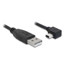 DeLock Cable USB 2.0-A male > USB mini-B 5pin male angled 2m