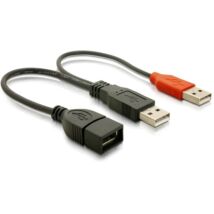 DeLock USB data- and power cable  22,5cm