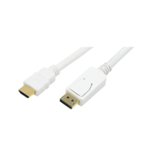 Logilink Displayport -> HDMI kábel 2m White