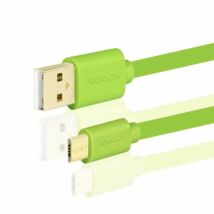 AXAGON USB2.0 A-M - microUSB-M 1m Green