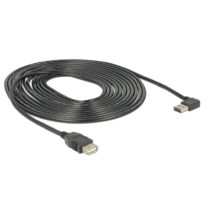 DeLock Extension cable EASY-USB 2.0 Type-A male angled left / right > USB 2.0 Type-A female 5m