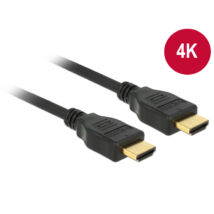 DeLock HDMI male/male  összekötőkábel 4K 2m Black