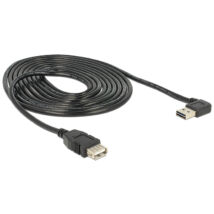 DeLock Extension cable EASY-USB 2.0 Type-A male angled left / right > USB 2.0 Type-A female 3m