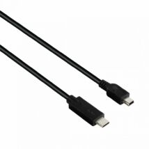 Hama USB Type-C - miniUSB 0,75m Black