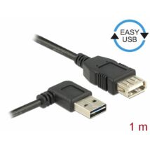 DeLock Extension cable EASY-USB 2.0 Type-A male angled left/right > USB 2.0 Type-A female 1m