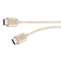 Belkin MIXIT UP Metallic USB-C to USB-C Charge Cable 1,8m Gold