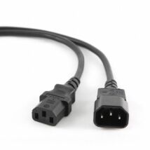Gembird PC-189-VDE Power cord (C13 to C14) VDE approved 1,8m Black