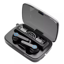 Goldchip M19 TWS vezeték nélküli Bluetooth fülhallgató 3000mAh powerbankkal - fekete /Sérült csomagolás/