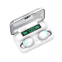 Goldchip F9-5 TWS vezeték nélküli Bluetooth fülhallgató - fehér /Sérült csomagolás/