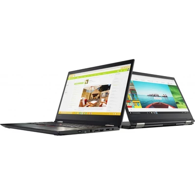 Lenovo Yoga 370 laptop 7. GEN Intel Core i5-7200U CPU / 8GB DDR4 / 256GB NVME SSD / Érintő kijelző / 2 IN 1