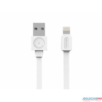 Allocacoc USB cable Lightning MFI White