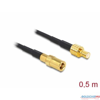 DeLock Antenna Cable SMB Plug > SMB Jack RG-174 0,5m