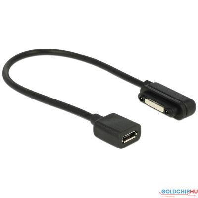 DeLock Charging cable USB Micro-B female > Sony magnet connector 15cm