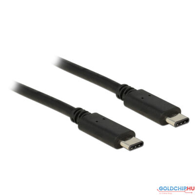 DeLock USB Type-C 2.0 - USB Type-C 2.0 Black 0,5m