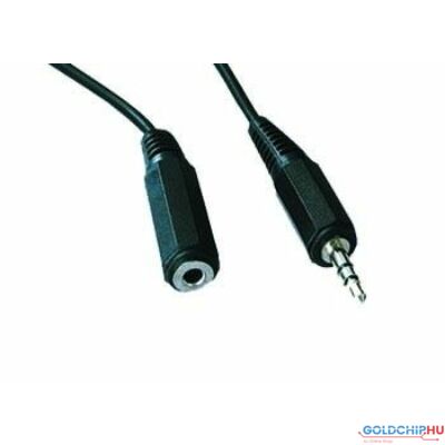 Gembird CCA-423-2M 3.5 mm stereo audio extension cable 2m Black