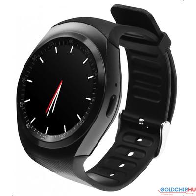 Media-Tech MT855 Round Watch GSM okosóra Black