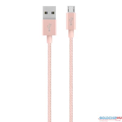 Belkin MIXIT UP Metallic Micro-USB to USB Cable 1,2m Rose Gold