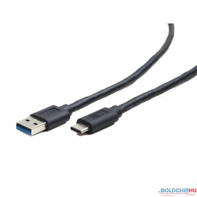Gembird USB 3.0 AM to Type-C cable Black