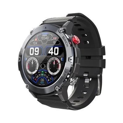 Goldchip C21 víz - por -  ütésálló bluetooth sport okosóra (fekete)