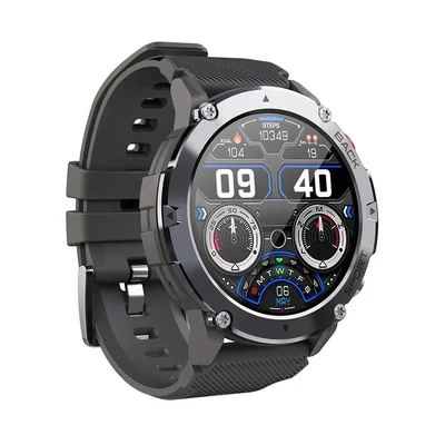 Goldchip C21 víz - por -  ütésálló bluetooth sport okosóra (fekete)