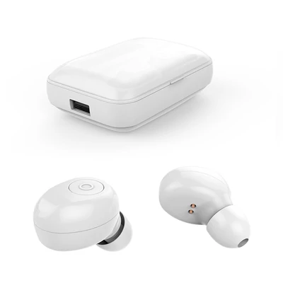 Goldchip F9-5 TWS vezeték nélküli Bluetooth fülhallgató - fehér /Sérült csomagolás/